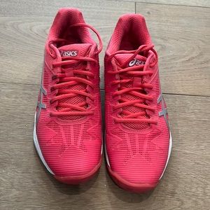 ASICS Gel Solution Speed 3. Hot pink,. Size 8